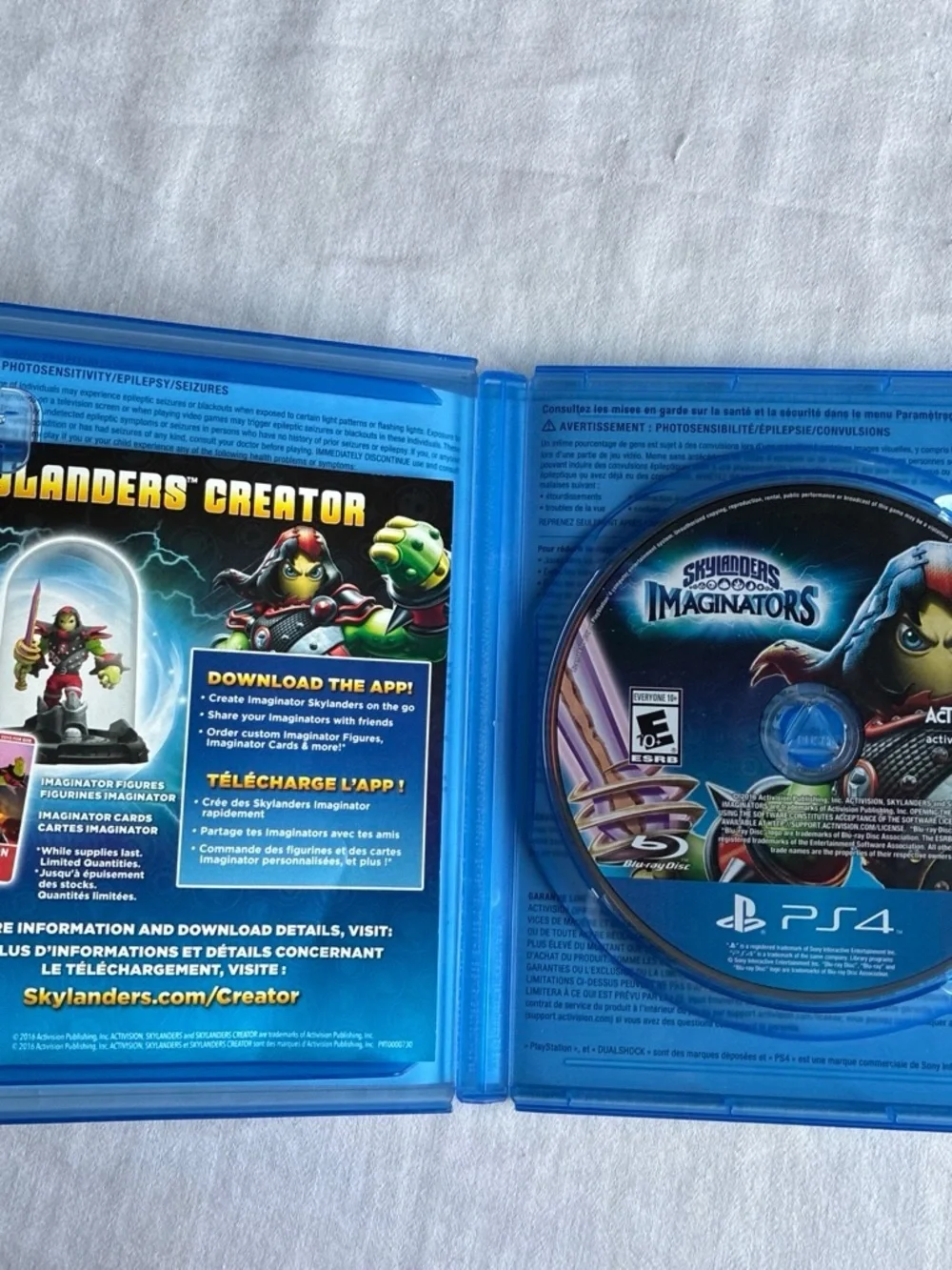 Playstation 4 play skylanders
